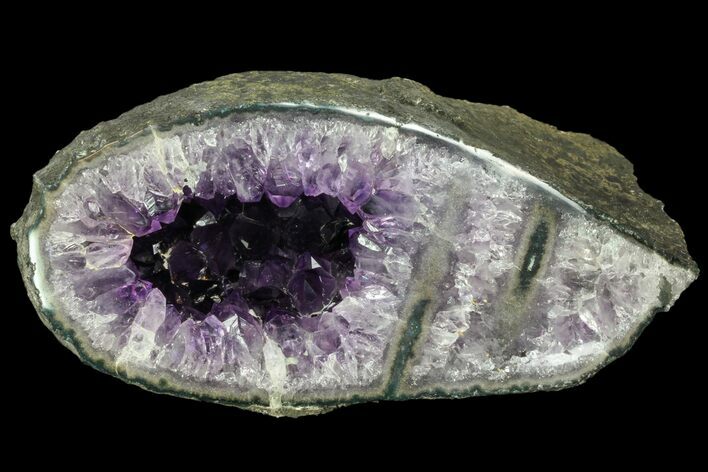Purple Amethyst Geode - Uruguay #83657